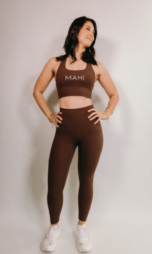 CHOCOLATE BROWN LEGGING