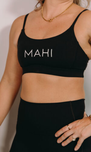 BLACK V-BRA