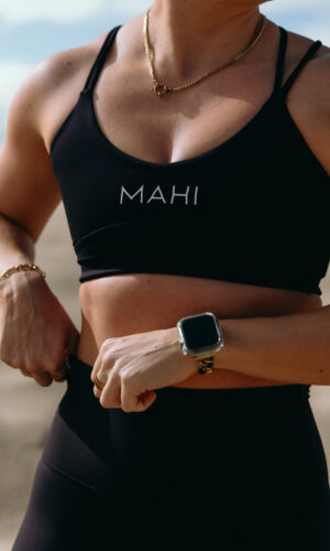 BLACK ALLSTRAP BRA